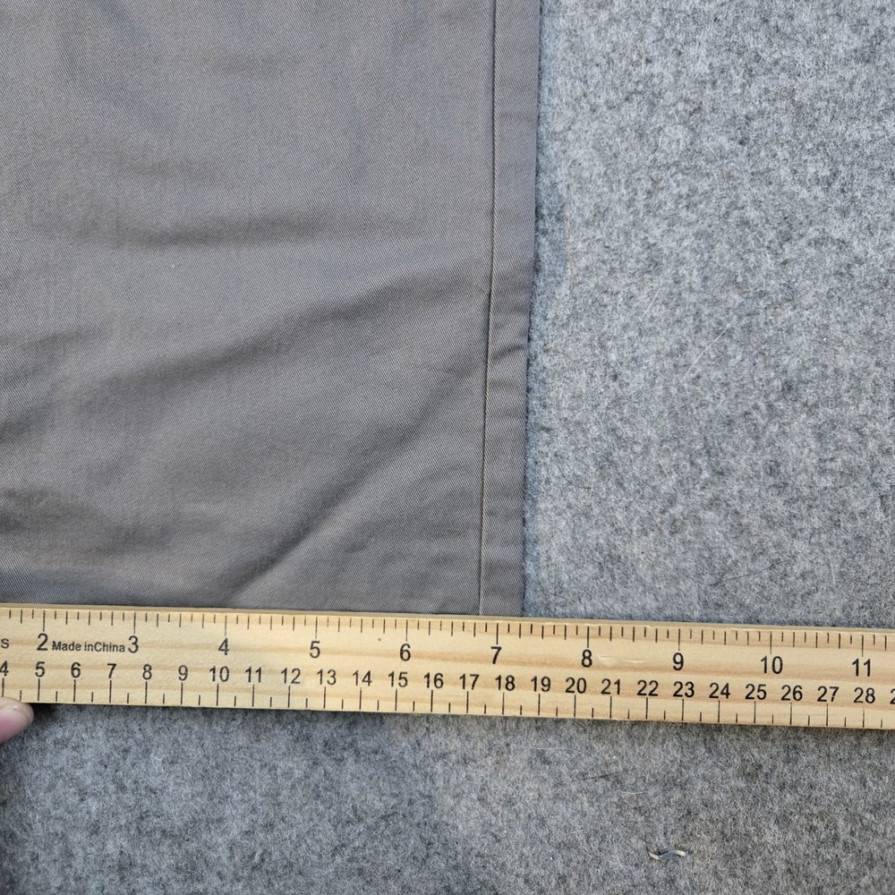 Vuori Collins Chino Pants Mens 36x30 Gray Stretch Cotton Twill Office V433 - Picture 8 of 12